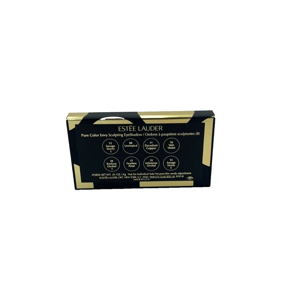 Estee Lauder Pure Color Envy Sculpting Eye Shadow Palette & Cosmetic Bag 0.01 oz
